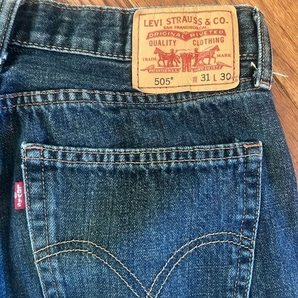 Levi’s straight fit 505 jeans 31 x 30 Excellent condition - Picture 11 of 11